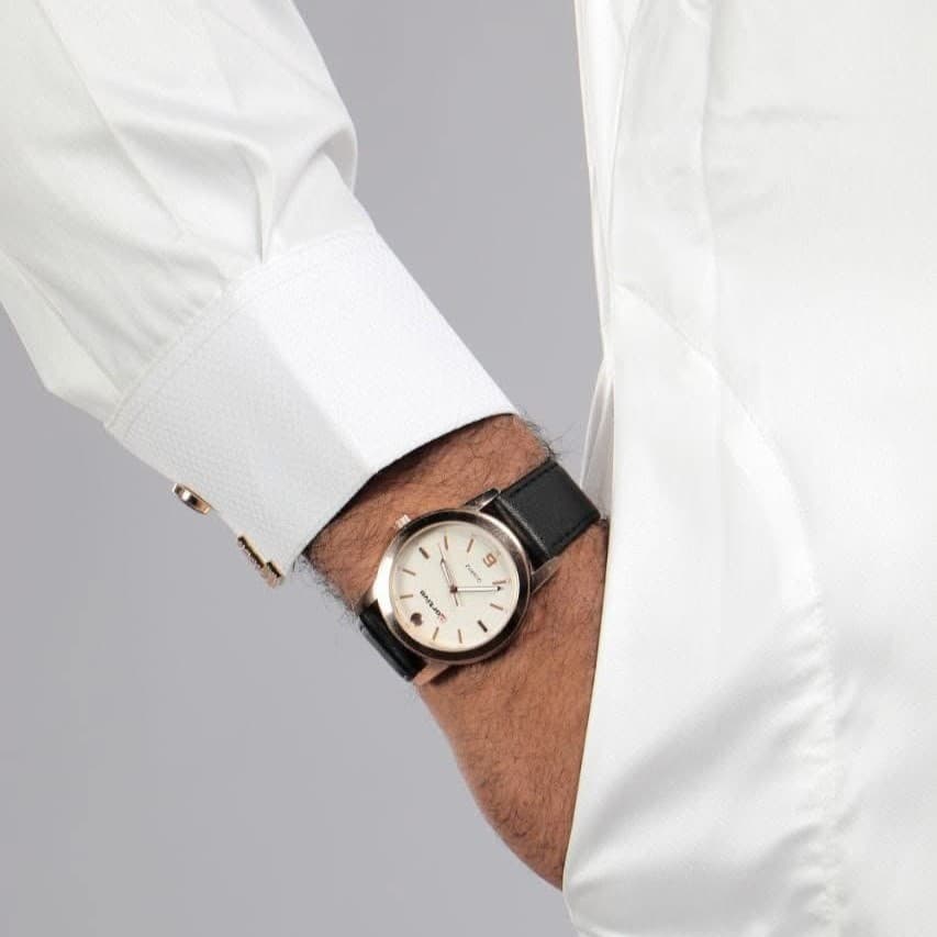 قميص ابيض موديل 2025 خياطة اماراتية - image 2