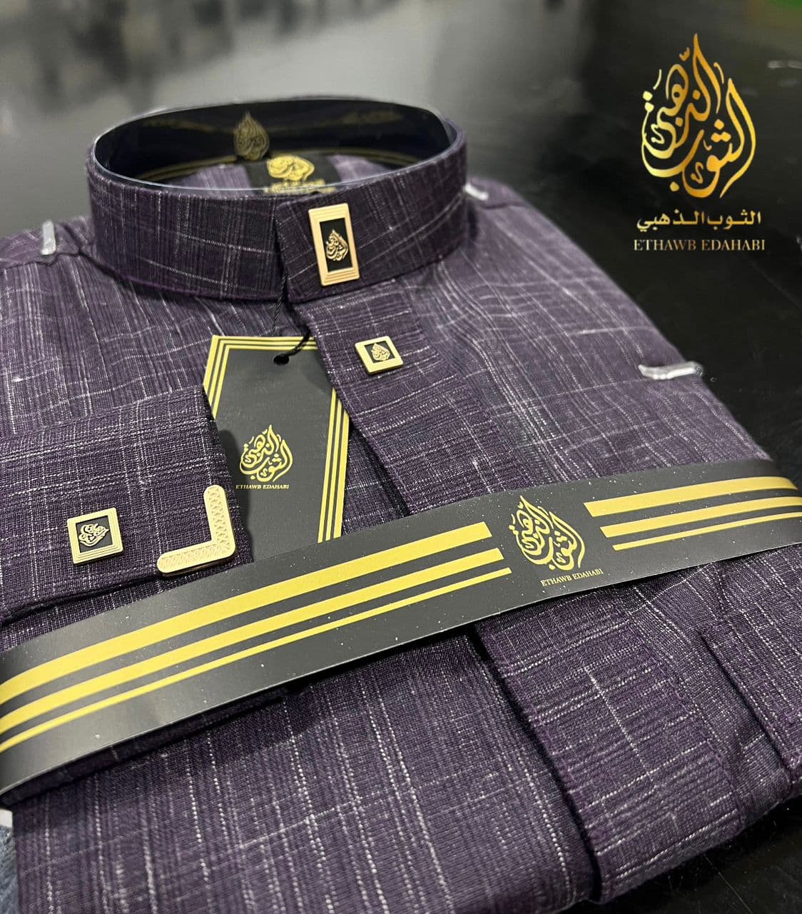 قميص الثوب الذهبي 2026 لاموشتي خفيف - image 3