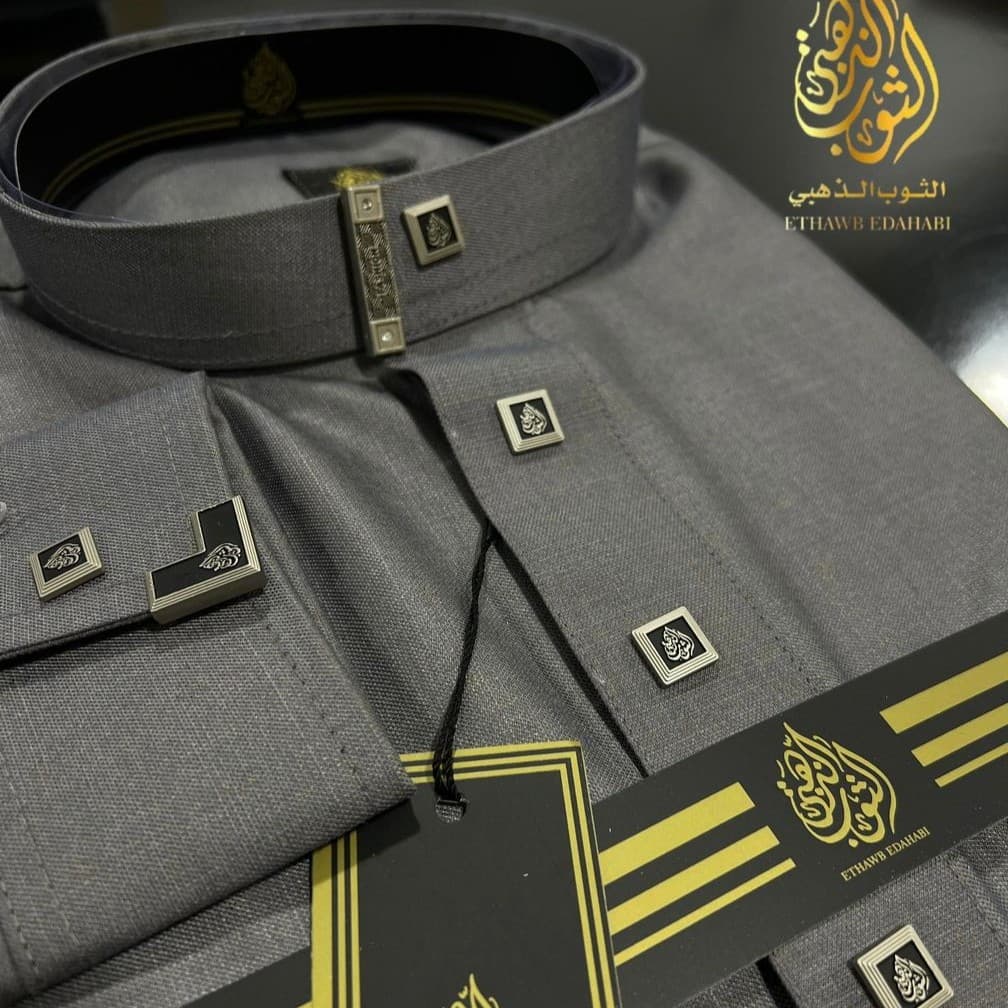 قميص الثوب الذهبي الفاخر 2026 كول أوفيسي - image 2