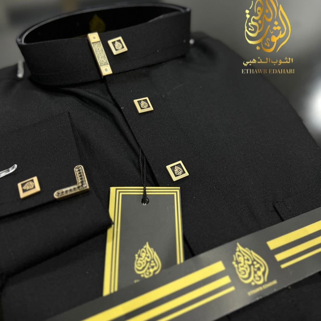 قميص الثوب الذهبي الفاخر 2026 كول أوفيسي - image 3