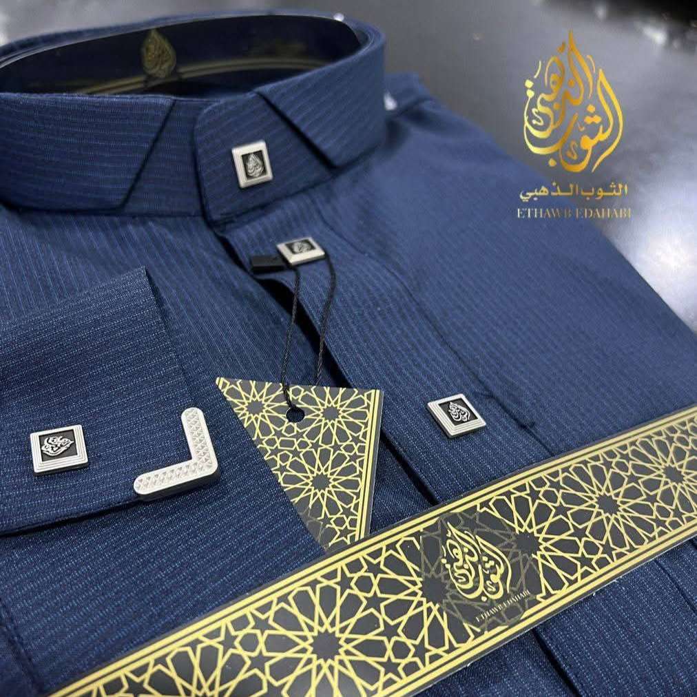 قميص الثوب الذهبي موديل 2026 كول شيميزي اوريور - image 1