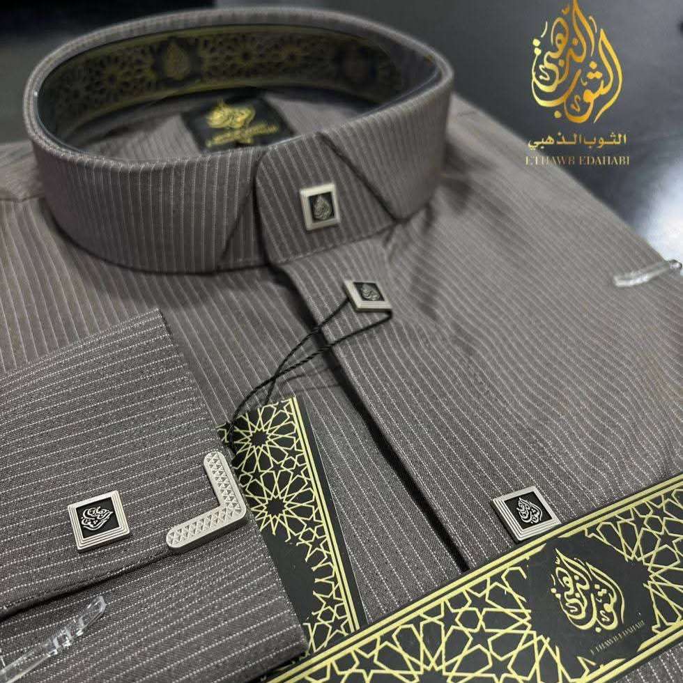 قميص الثوب الذهبي موديل 2026 كول شيميزي اوريور - image 3